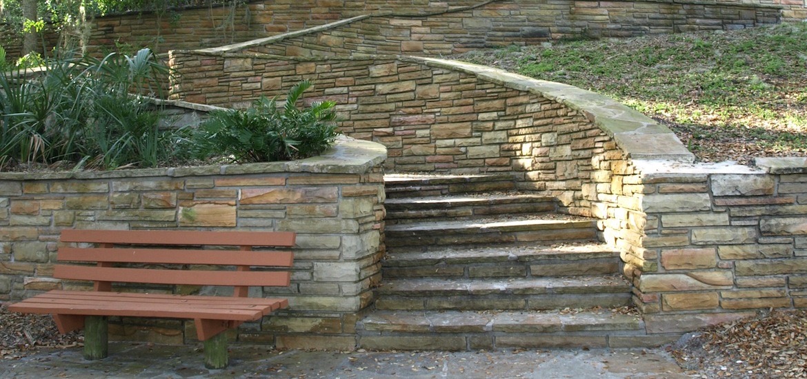 Brick paver driveway